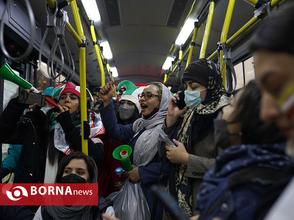 در حاشیه ورزشگاه آزادی پیش از دیدار ایران و عراق - ۲