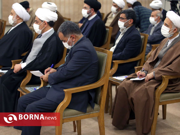 دیدار دست‌اندکاران همایش حضرت حمزه(ع) با رهبرانقلاب
