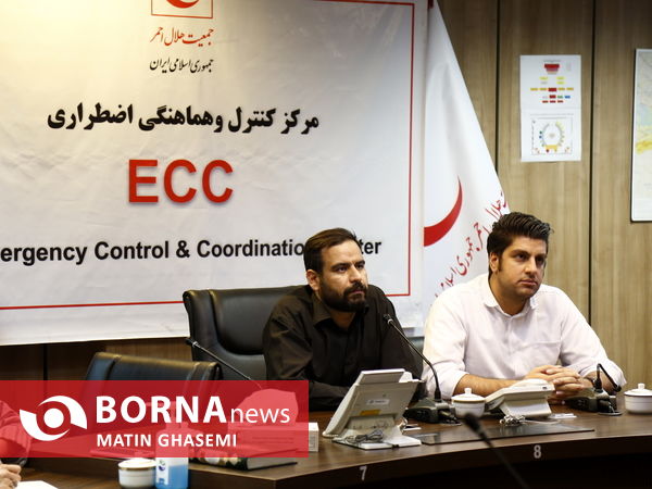 نشست خبری ویدئو کنفرانس رییس جمعیت هلال احمر در مکه مکرمه 