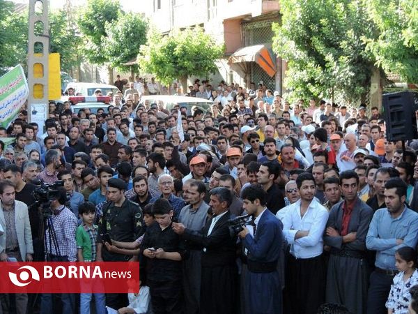 مراسم گرامیداشت بیست و هشتمین سالگرد بمباران شیمیایی سردشت