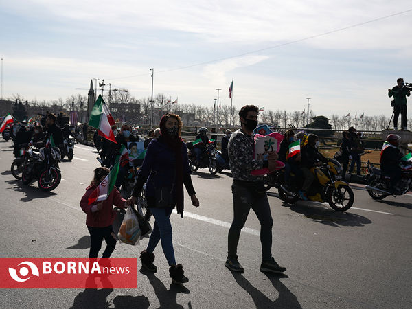 راهپیمایی روز ۲۲ بهمن - تهران ( ۴ )