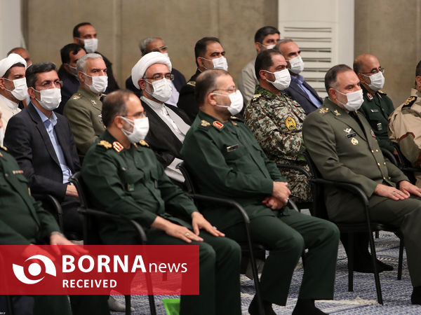 دیدار دست‌اندرکاران برگزاری کنگره شهدای استان قم با مقام معظم رهبری