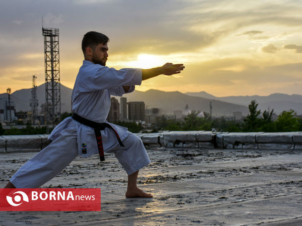 زندگی ورزشی ملی پوشان کاراته