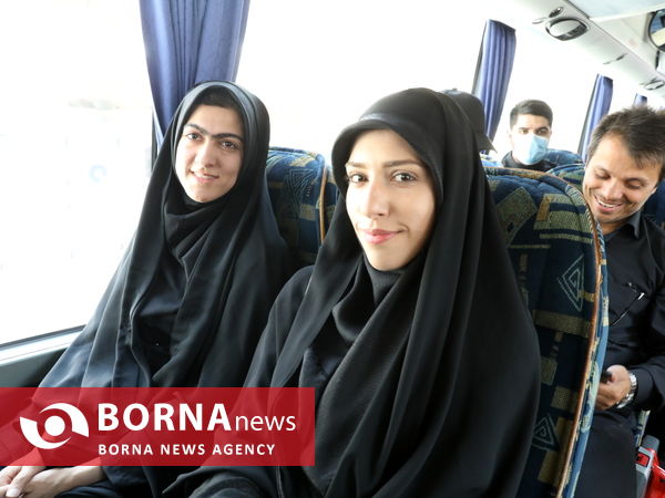 حضور کاروان جامعه ورزش و جوانان در راهپیمایی اربعین