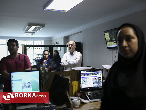 حضور اعضای « جمعیت طلوع بی نشان ها  » در خبرگزاری برنا