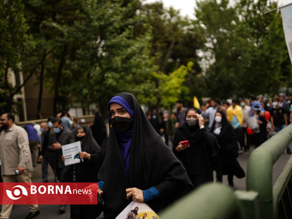 راهپیمایی روز قدس در تهران