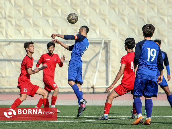 دیدار تیمهای فوتبال استقلال - پرسپولیس (جوانان)