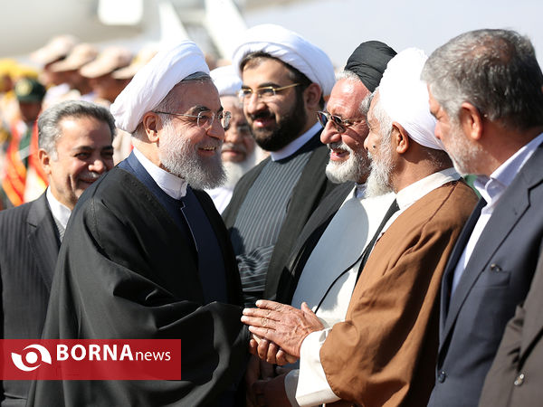 ورود رئیس جمهوری به یزد