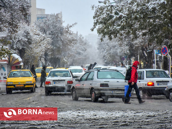 چهره زمستانی اراک در آخرین ماه پاییز