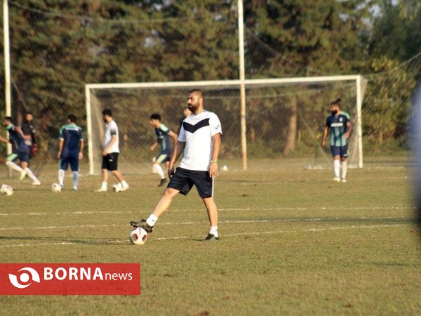 تمرینات تیم فوتبال ملوان بندرانزلی