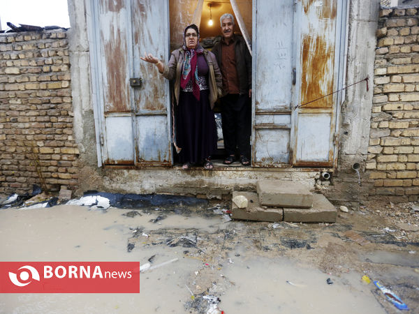 روستاهای اطراف شیراز روی آب