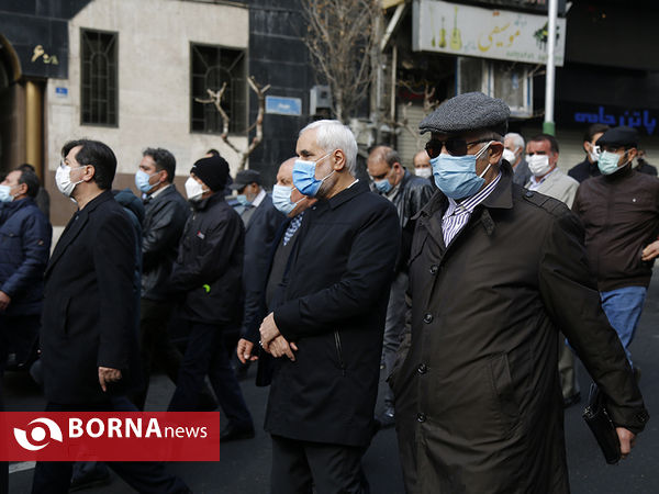 تشییع پیکر مرحوم اسماعیل جبارزاده