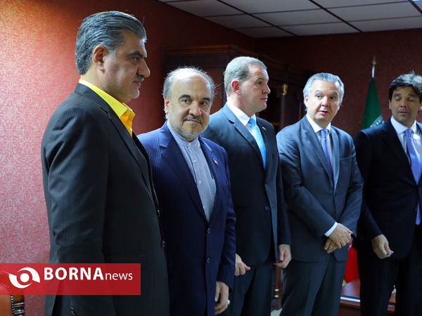 دیدار پارلمانی سفیر برزیل با وزیر ورزش