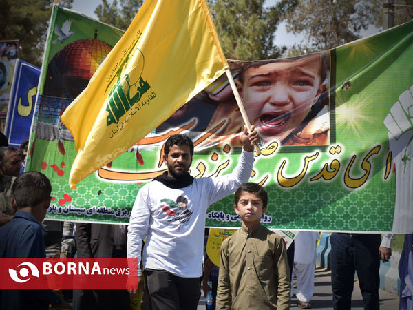راهپیمایی روز جهانی قدس در زاهدان