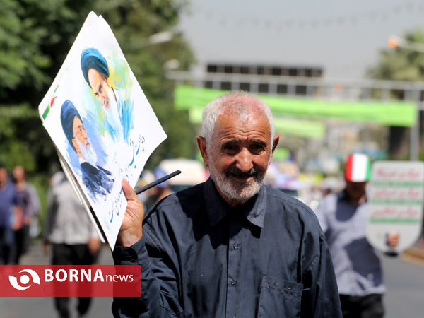 راهپیمایی روز قدس در شیراز