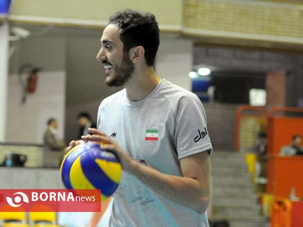 تمرینات تیم ملی والیبال ایران