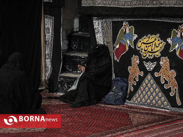 عزاداری ایام فاطمیه در حسینیه سادات اخوی