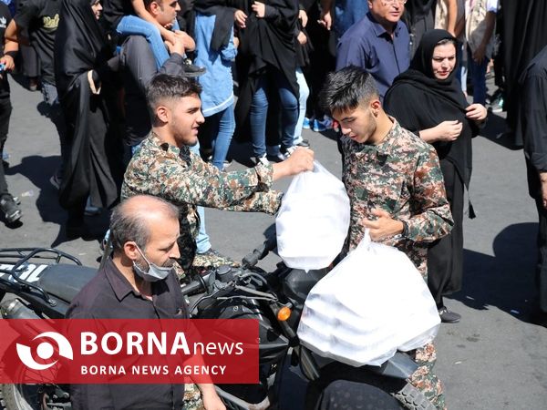 پیاده روی جاماندگان اربعین در شهرستان ری