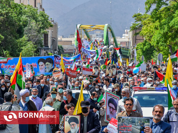 راهپیمایی روز قدس - اراک