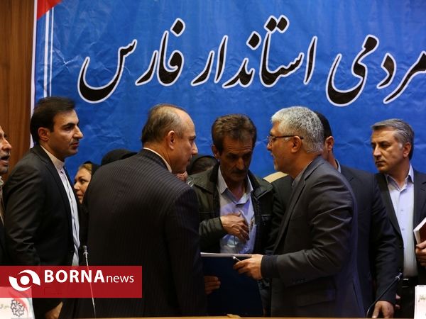 ملاقات مردمی استاندار ومدیران استان فارس