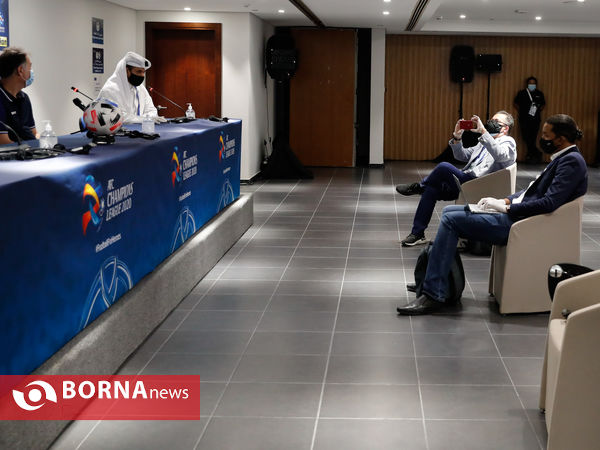 کنفرانس خبری دیدار استقلال ایران -الشورطه عراق
