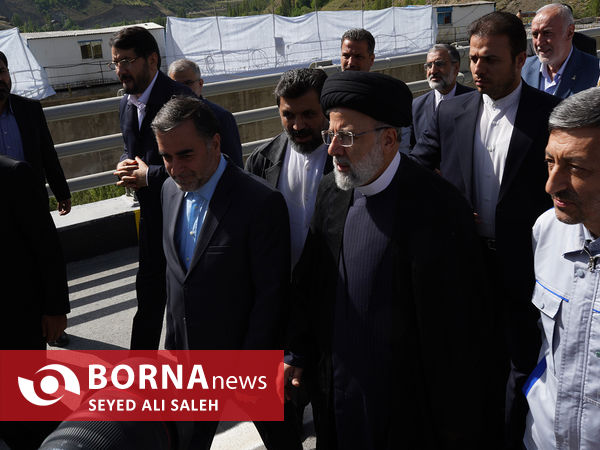 افتتاح قطعه دوم آزاد راه تهران-شمال