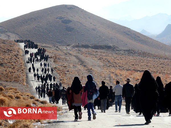 بزرگترین گردهمایی عزاداران رضوی فارس در شهرستان بوانات