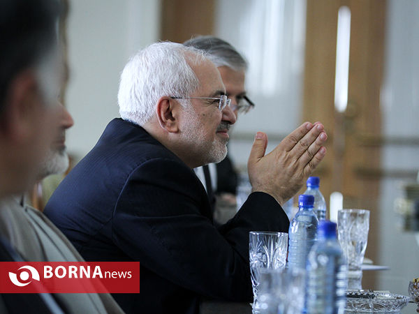 دیدار ظریف و بن علوی وزیر خارجه عمان