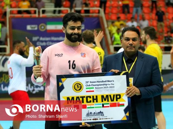 دیدار تیم های هندبال الکویت کویت - سپاهان