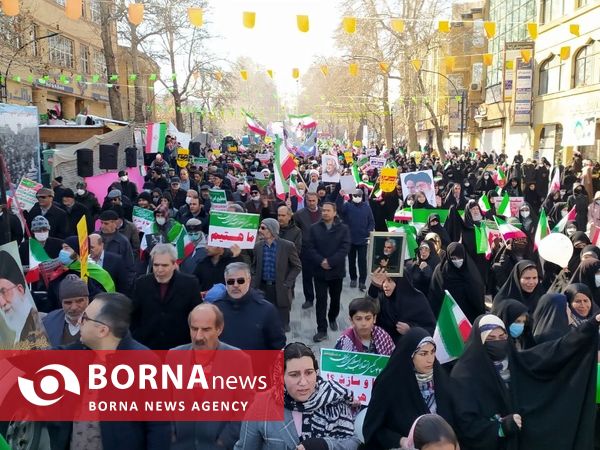 راهپیمایی ۲۲بهمن _ همدان