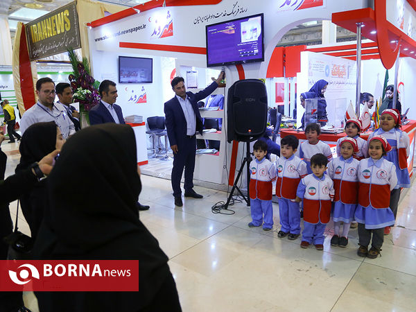 در حاشیه دومین روز نمایشگاه مطبوعات