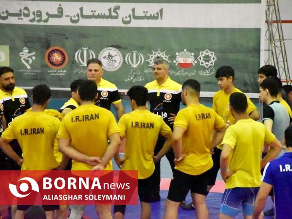 اردوی تیم ملی نوجوانان کشتی آزاد در گرگان