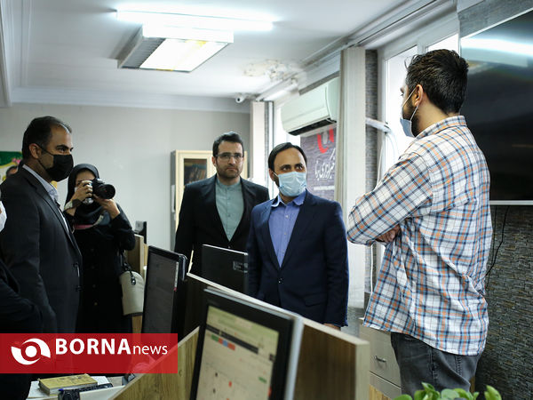 حضور سخنگوی دولت در خبرگزاری برنا