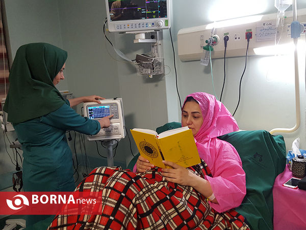 ایین احیای شب قدر در بیمارستان فرقانی قم