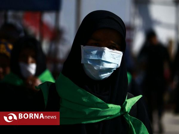 نمای نزدیک اربعینیون شلمچه