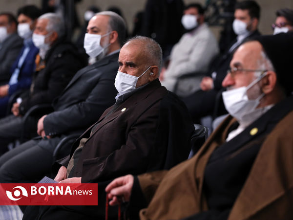 دیدار جمعی از مداحان با رهبر معظم انقلاب