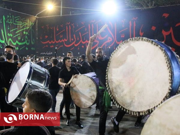 عزاداری شب عاشورای حسینی (ع) موکب رضوی ارومیه