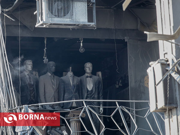 هفتمین روز حادثه پلاسکو