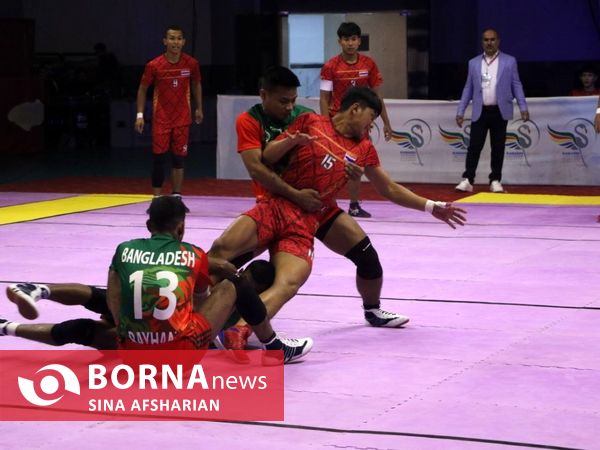 روز نخست مسابقات کبدی قهرمانی جوانان جهان