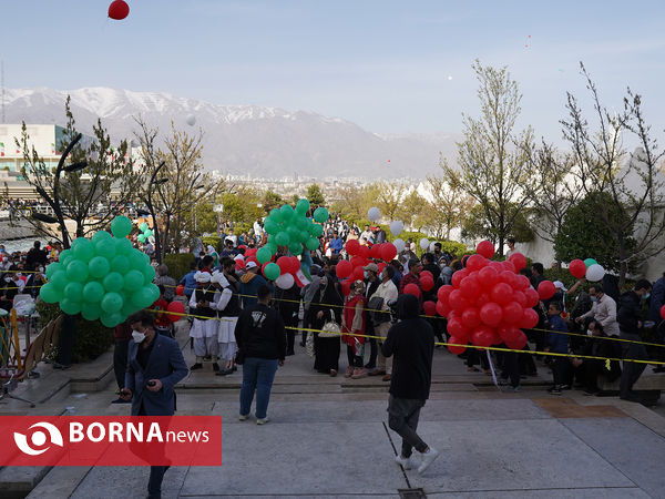 جشن جمهوری اسلامی ایران  در برج میلاد