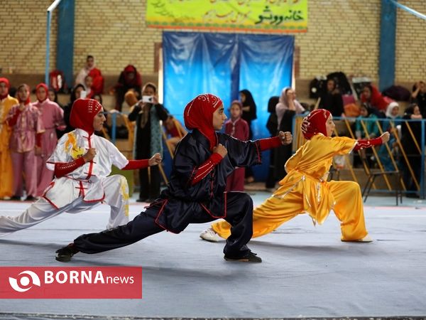 مسابقات کشوری وشو بانوان در اصفهان