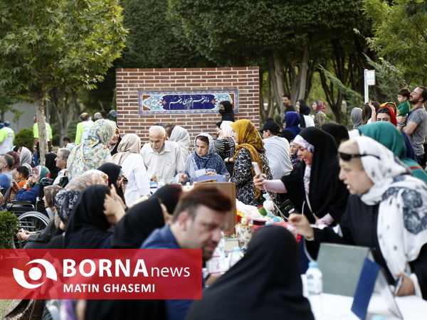 دور همی سالمندان تهران با عنوان "یاد ایام"