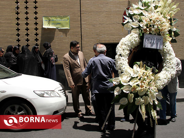 مراسم ترحیم پدر " مصطفی تاجزاده "