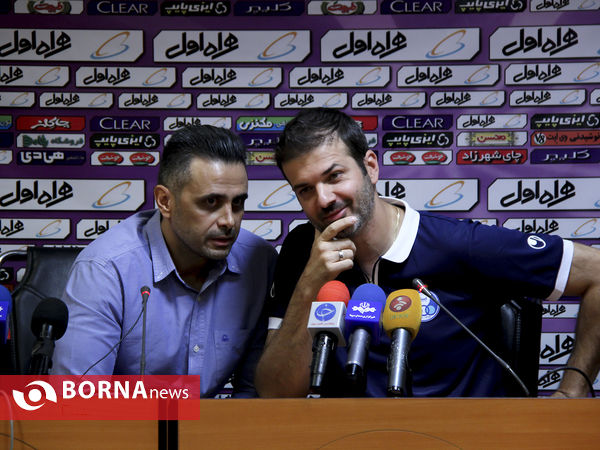 نشست خبری پیش از دربی مربیان استقلال -پرسپولیس