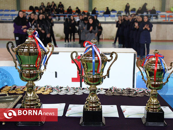 مراسم اختتامیه مسابقات قهرمانی هندبال بانوان رده سنی امید باشگاه های کشور