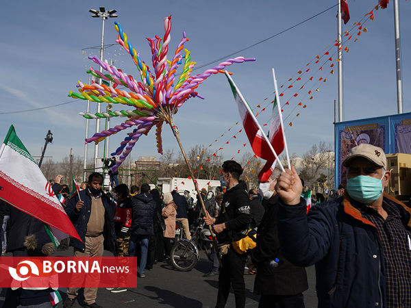 راهپیمایی روز ۲۲ بهمن - تهران ( ۴ )