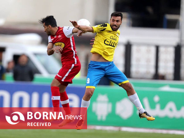 دیدار تیم های فوتبال پرسپولیس - نفت مسجدسلیمان