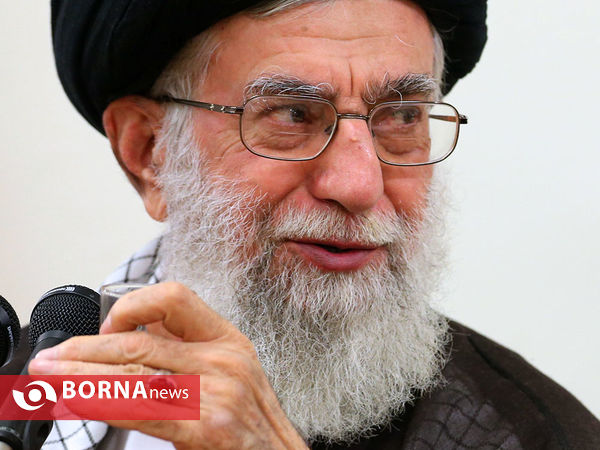 دیدار ‫رئیس جمهوری و اعضای هیأت با رهبر انقلاب