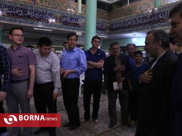 بازدید استاندار خراسان رضوی از روند رای گیری استان