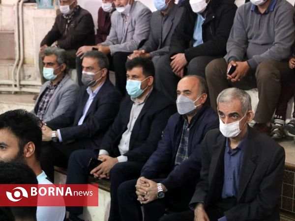 تجلیل از ملی پوش رشته ورزشهای پهلوانی و زورخانه ای _ شهرستان لاهیجان